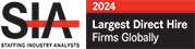 SIA Staffing Industry Analysts Largest Direct Hire Firms globally 2024 Logo