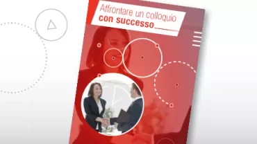 Copertina di un documento su come affrontare un colloquio con successo.