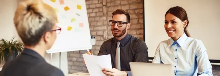 Professionisti HR al lavoro